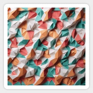 Origami Pattern Design #003 Magnet